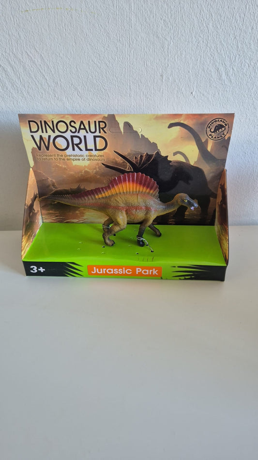 Speelgoed Dinosaurus Spinosaurus – Jurassic Park Dinosaurus Figuur – Dinosaur World voor Kinderen - 14cm