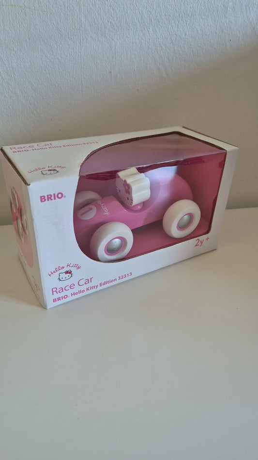 BRIO Hello Kitty Race Car – Houten Speelgoedauto – Editie 32313 – Vanaf 2 Jaar
