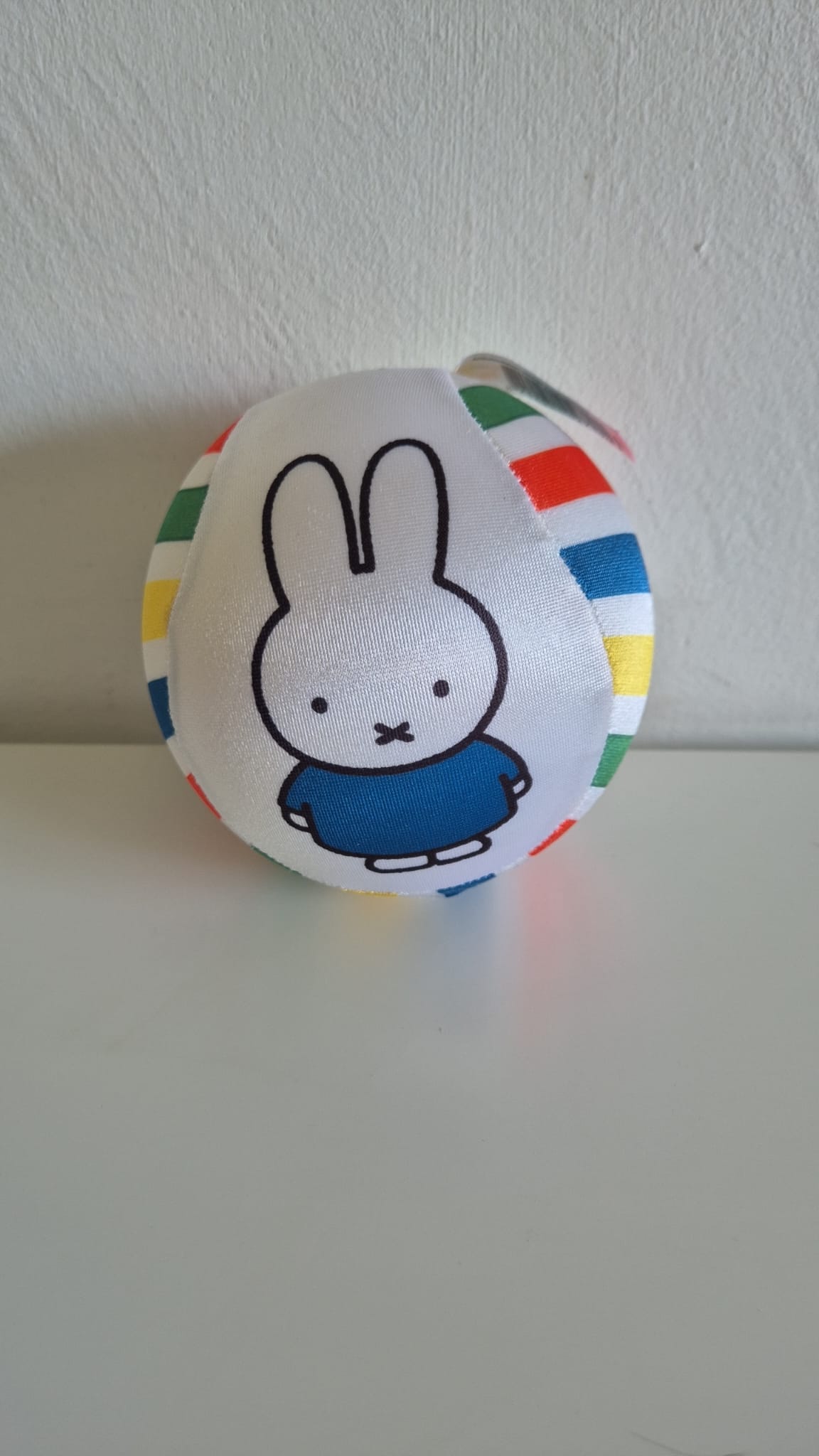 Nijntje Bal 13 cm – Opblaasbare Kinderbal met Lucht | Zacht Speelgoed voor Peuters & Kleuters